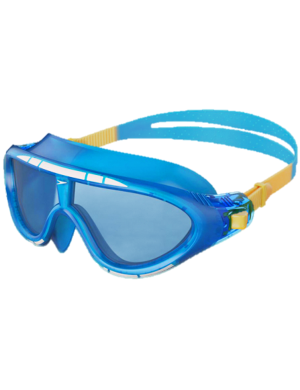 Speedo Jnr Biofuse Rift Goggles Mask - Blue/Yellow (6-14yrs)